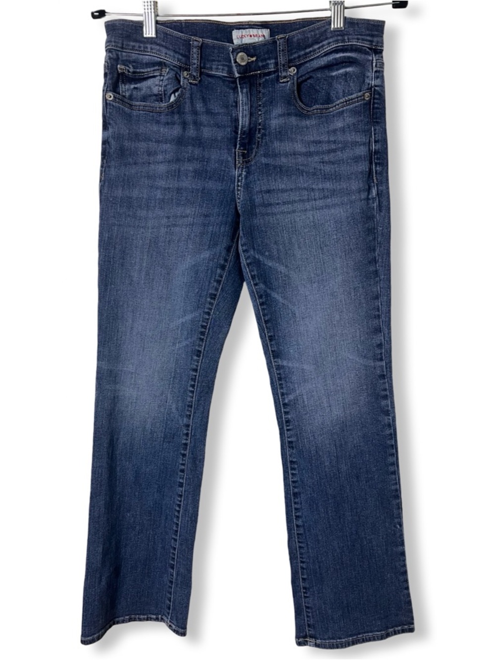 Lucky Brand Womens Sweet Mid Rise Boot Cut Jeans Medium Wash‎ Sz. 8/29